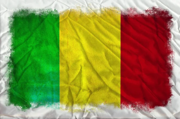 Flaga ilustracja Mali — Zdjęcie stockowe