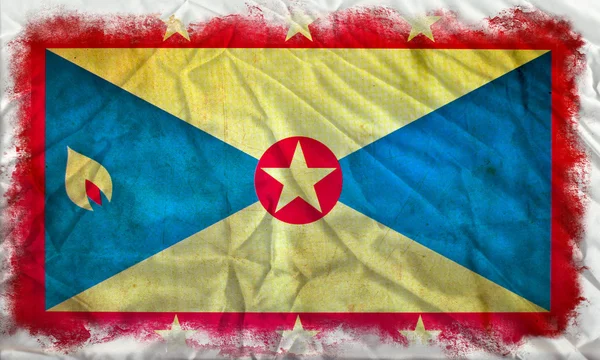 Flaga ilustracja Grenada — Zdjęcie stockowe