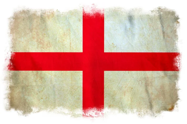 England grunge flagga — Stockfoto