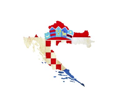 izole Hırvatistan Haritası