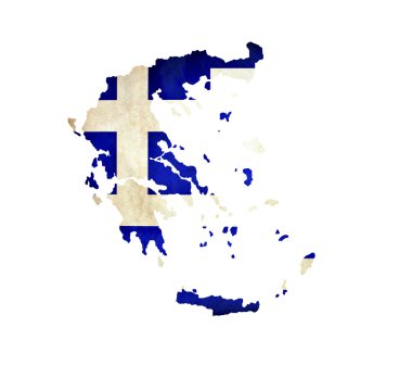 izole Yunanistan Haritası