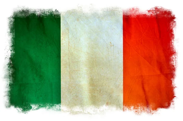 爱尔兰 grunge 旗 — 图库照片