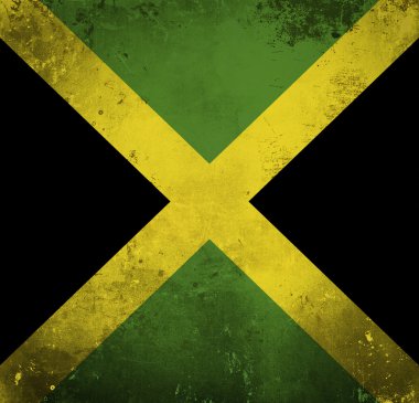 Jamaika 'nın grunge bayrağı