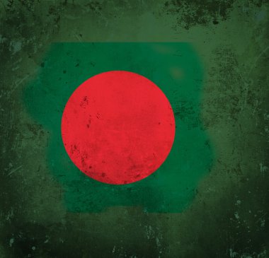 Bangladeş 'in grunge bayrağı