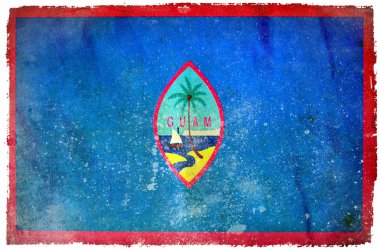 Bandera de Guam grungeGuam grunge bayrağı