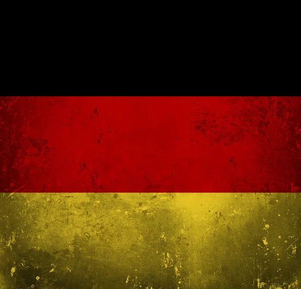Grunge vlag van Duitsland — Stockfoto