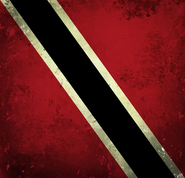 Bandera Grunge de Trinidad y Tobago —  Fotos de Stock