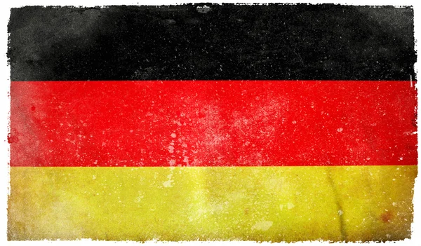 Deutschland Grunge Flagge — Stockfoto