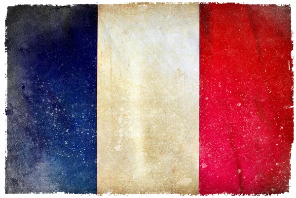 Flaga ilustracja Francji — Zdjęcie stockowe
