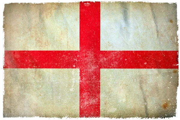 Inghilterra bandiera grunge — Foto Stock