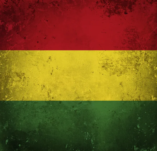 Bandeira de Grunge de Bolivia — Fotografia de Stock