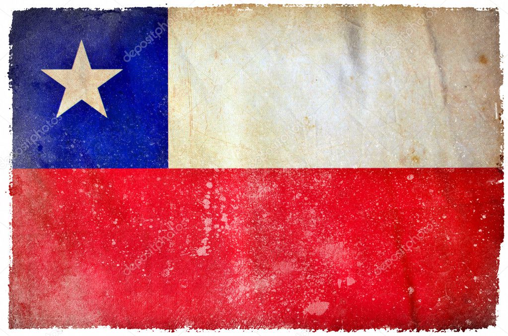 Chile grunge flag — Stock Photo © Alexis84 #9186925