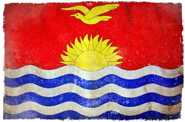 Kiribati grunge flag — Stock Photo, Image