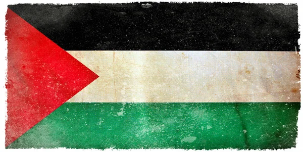 Bandera grunge Palestina —  Fotos de Stock