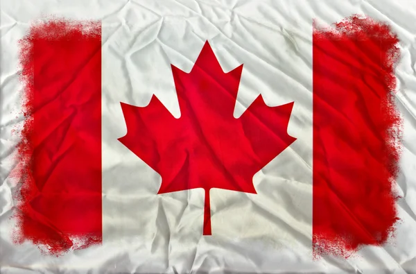 Canada grunge flag — Stock Photo, Image