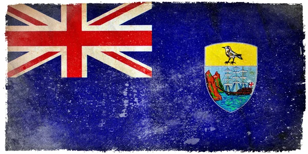 Flaga ilustracja Wyspy Świętej Heleny — Zdjęcie stockowe