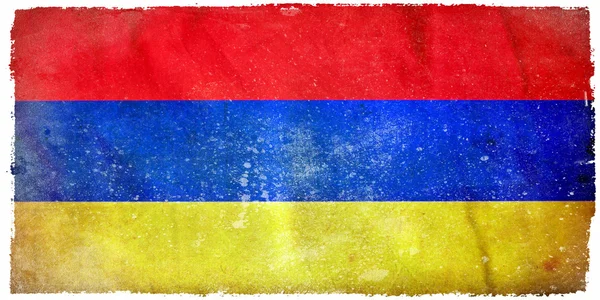 Arménie drapeau grunge — Photo
