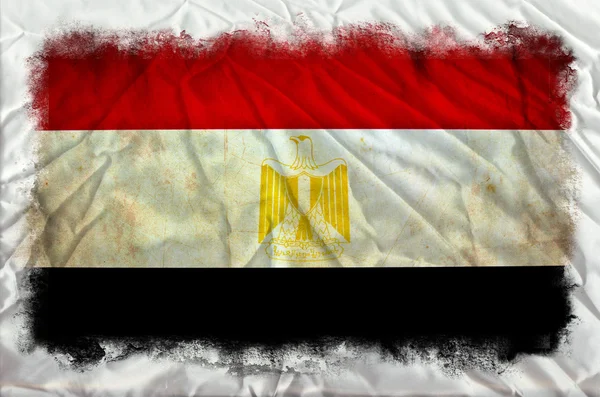 Egypt grunge vlajka — Stock fotografie