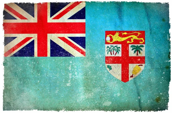 Fiji grunge flag — Stock Photo, Image