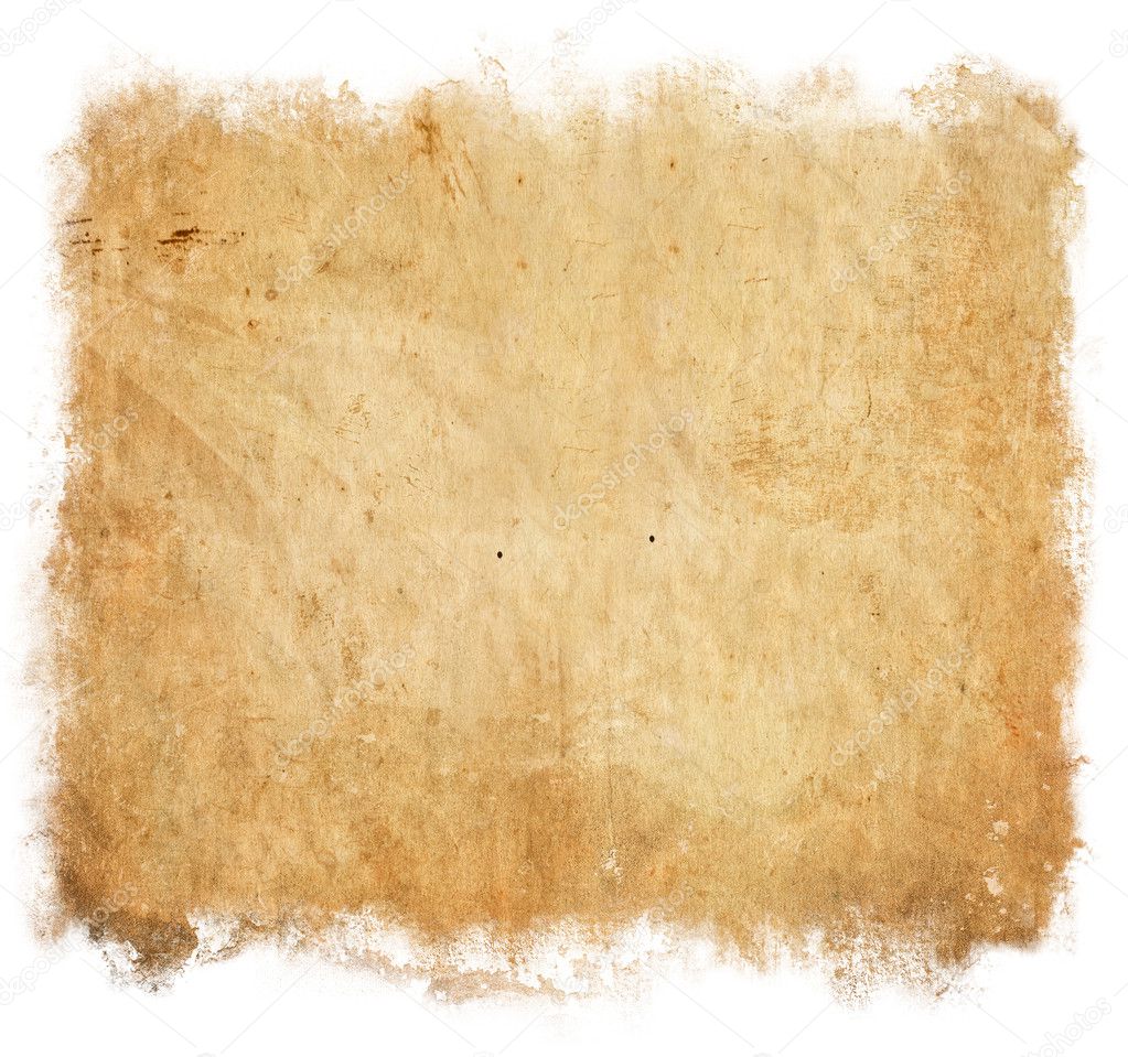 Vintage paper background isolated
