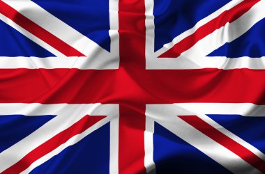 İngiltere dalgalanan bayrak