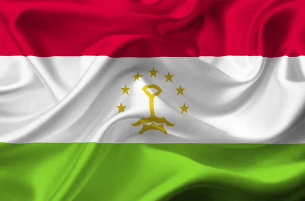 タジキスタンの旗 — ストック写真