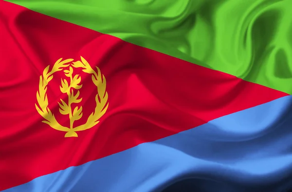 エリトリアの旗 — ストック写真