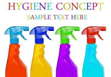 Hygiene cleaning concept clipart