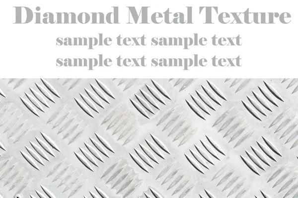 Textura de metal diamante — Fotografia de Stock