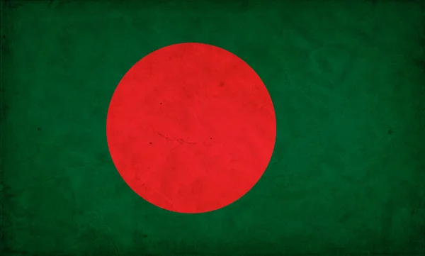 Drapeau grunge Bangladesh — Photo