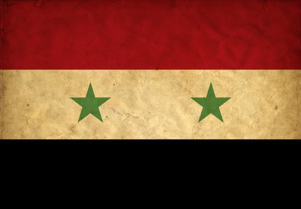 Syria grunge flag — Stock Photo, Image