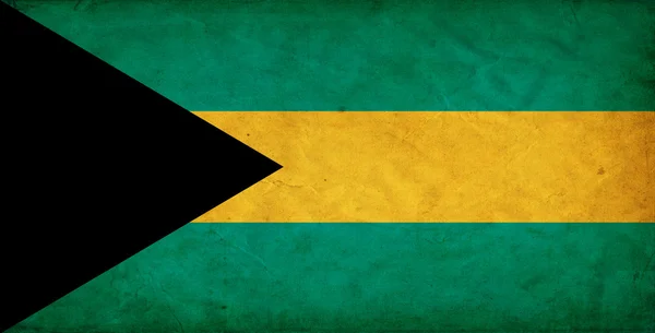 Bahamalar grunge bayrağı — Stok fotoğraf