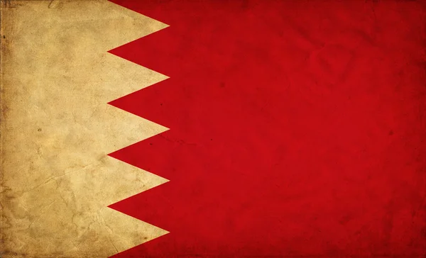 Bahrein grunge zászló — Stock Fotó