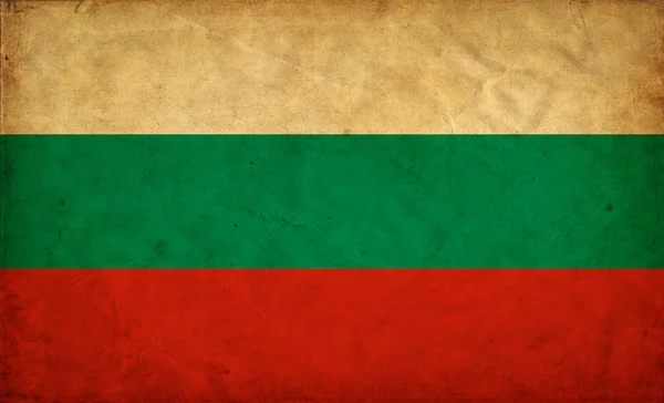 Bulgaria bandiera grunge — Foto Stock