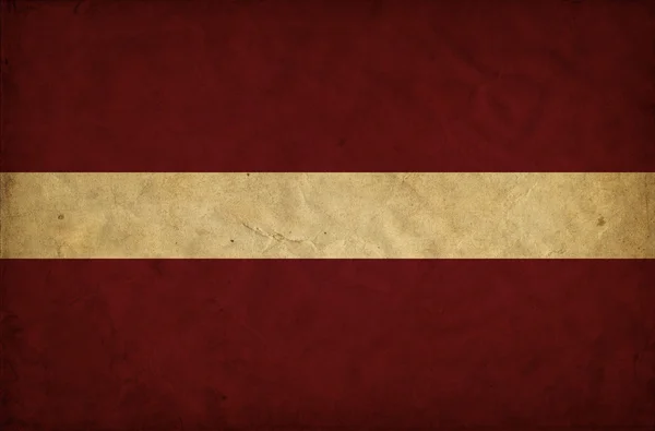 Lotyšsko grunge vlajka — Stock fotografie