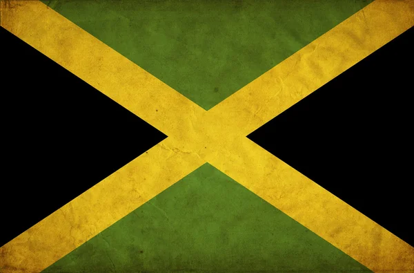 Jamaica grunge flag — Stock Photo, Image