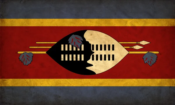 Swaziland grunge flag - Stock-foto