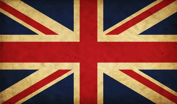 Velká Británie grunge vlajka — Stock fotografie