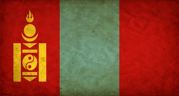 ธงกรุงมองโกเลีย — ภาพถ่ายสต็อก
