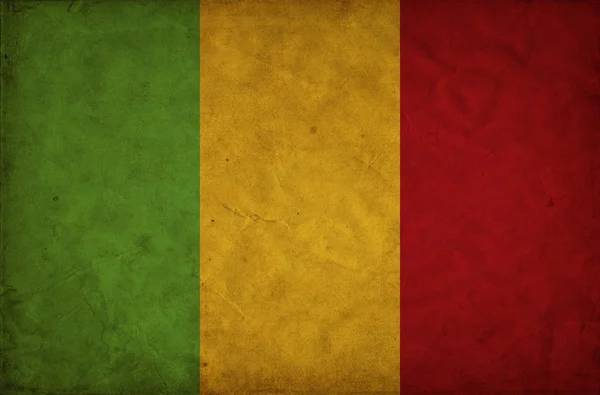 Flaga ilustracja Mali — Zdjęcie stockowe