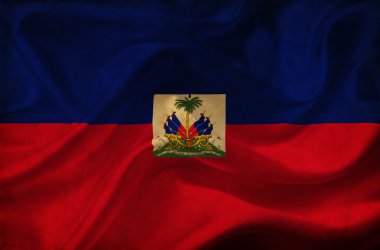 Haiti dalgalanan bayrak