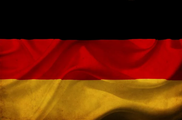Almanya dalgalanan bayrak — Stok fotoğraf