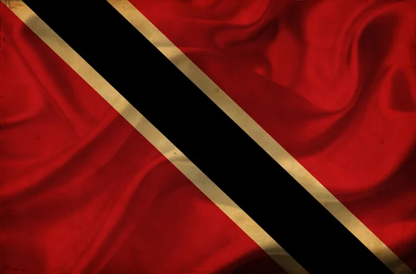 Долар Тринідаду і Тобаго розмахував прапором — стокове фото