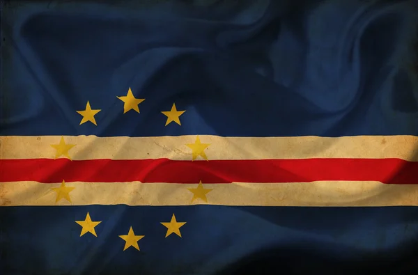 Vlag van Kaapverdië — Stockfoto