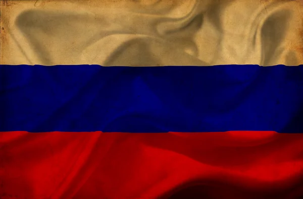 Russia waving flag — Stock Photo, Image