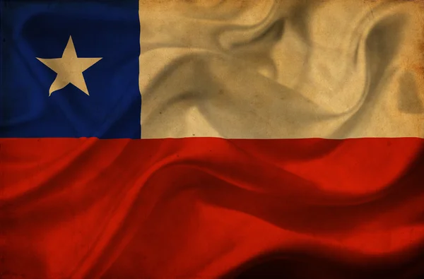 チリの旗 — ストック写真