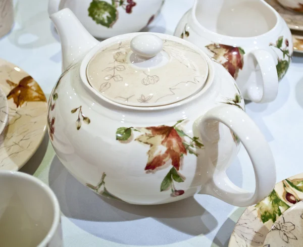 Tea pottery set — Stock Photo, Image