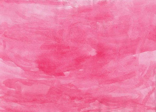 抽象的なピンク水彩画の背景 — ストック写真