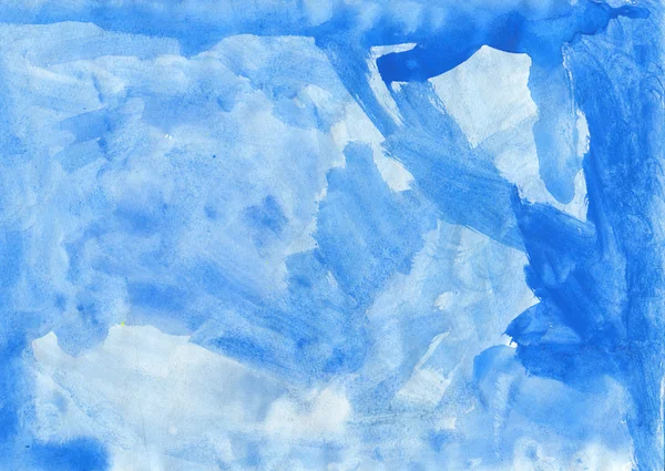 Soyut mavi suluboya arkaplan — Stok fotoğraf