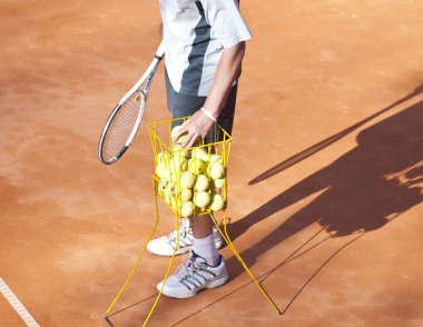 Tennis Instructor clipart